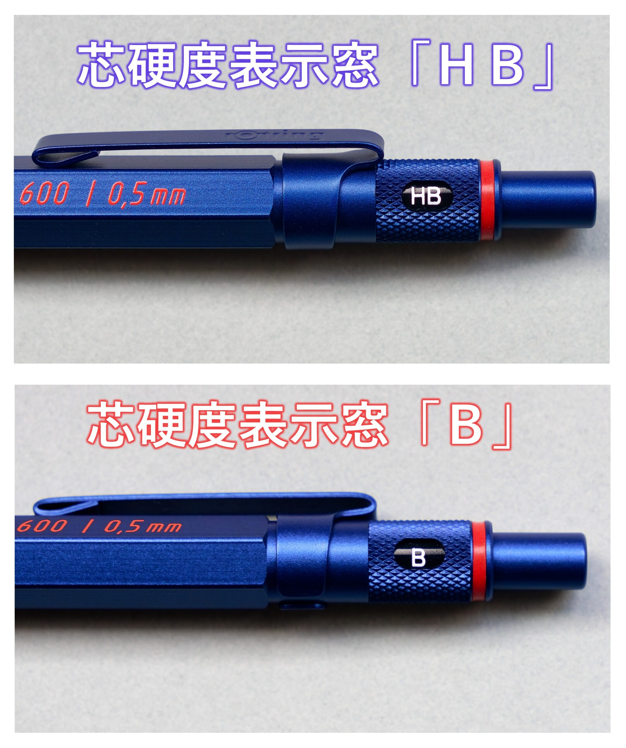 芯硬度表示窓