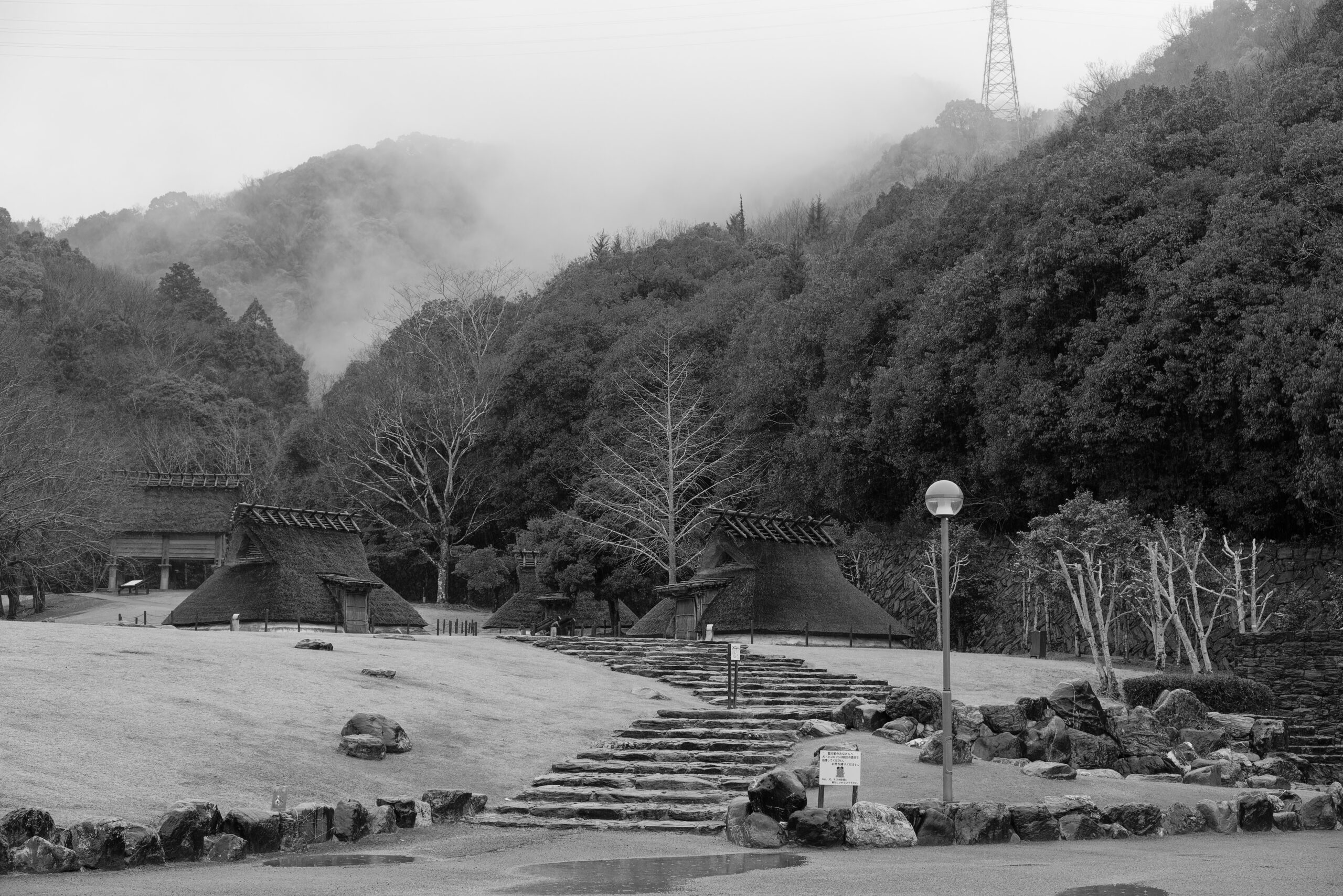 風景写真(モノクロ)